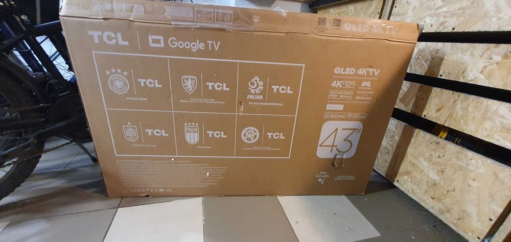 Telewizor TCL 43c655 QLED - uszkodzony