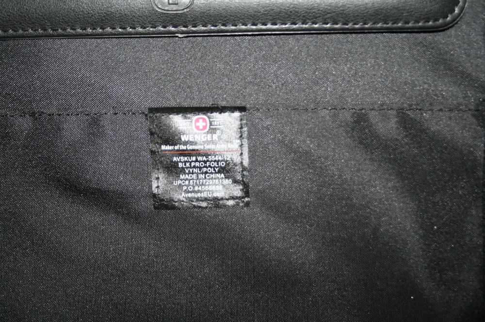 Портфель кожаный деловой, сумка wenger wa-5544-12