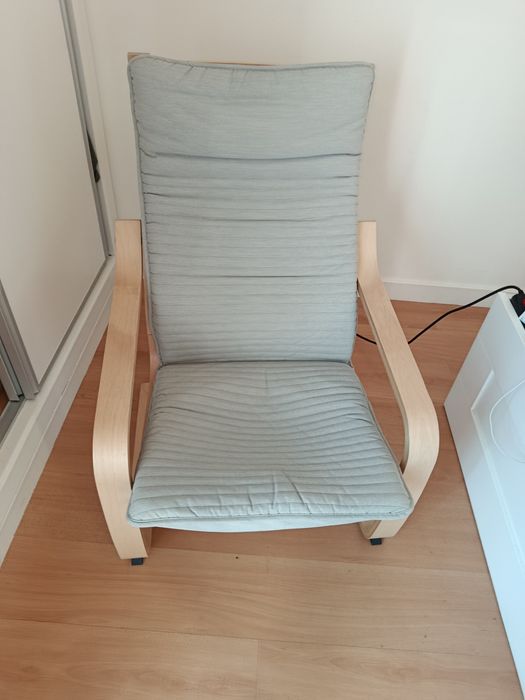 Estrutura de poltrona + almofada de poltrona Ikea Poäng