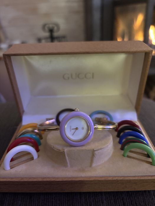 Relógio Gucci Argolas vintage