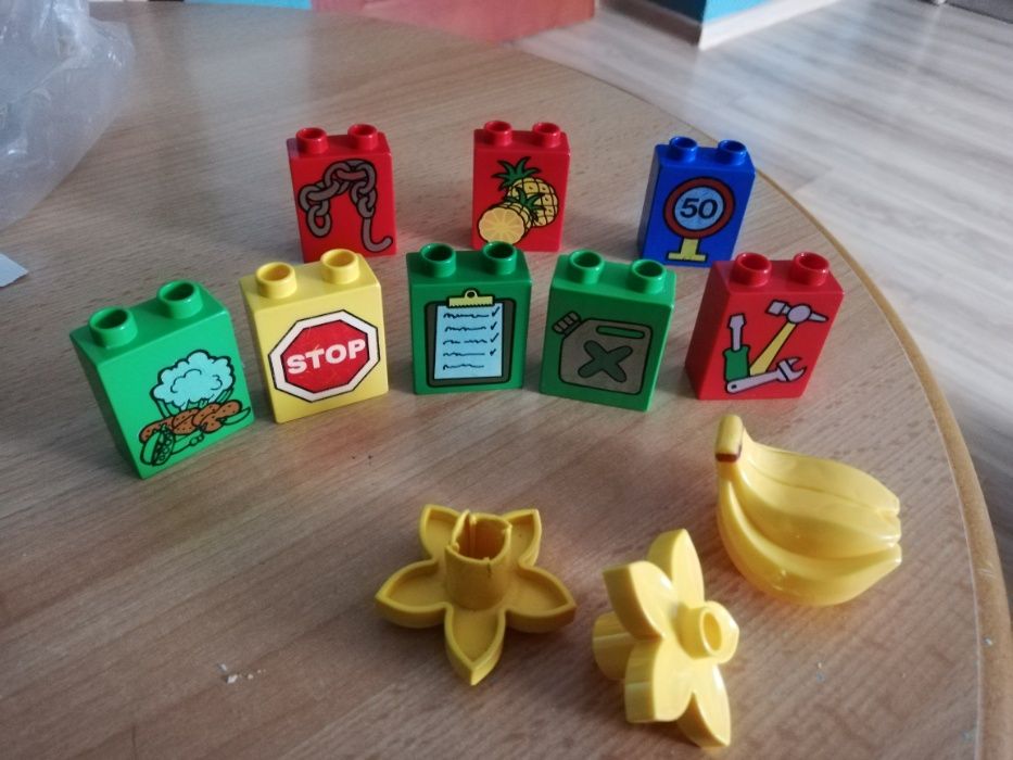 Duplo klocki akcesoria spozywcze