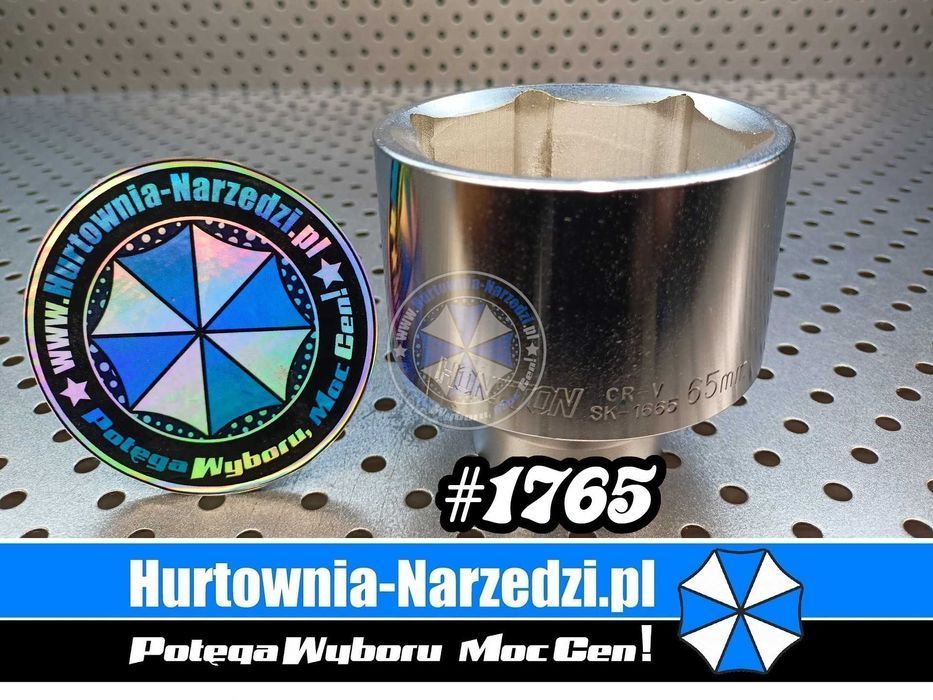Nasadka 65mm 3/4" CrV klucz nasadowy 65mm klucz 65mm HONITON 65 mm