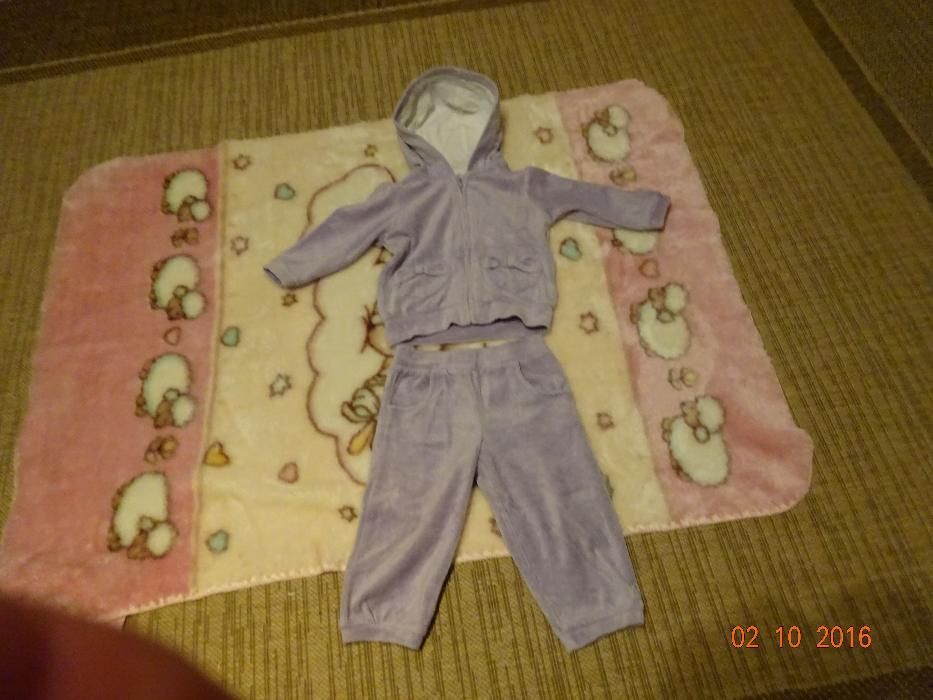 kpl dziecięcy bluzka +spodnie rozmiar 80