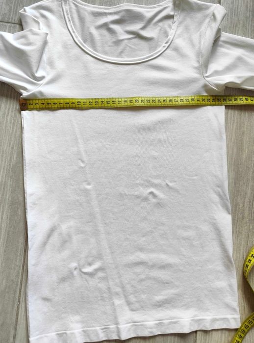 Klasyczna biała bluzka longsleeve Gatta M basic