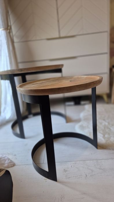 Stoliki drewniane Homla