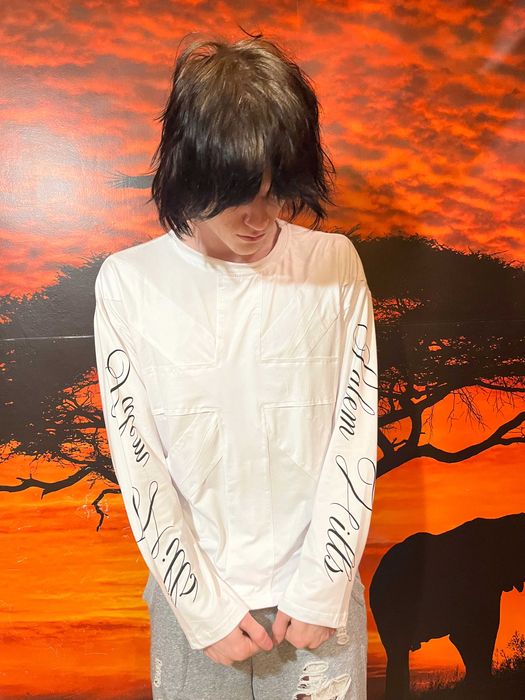 Salem Hills Union Jack Longsleeve White