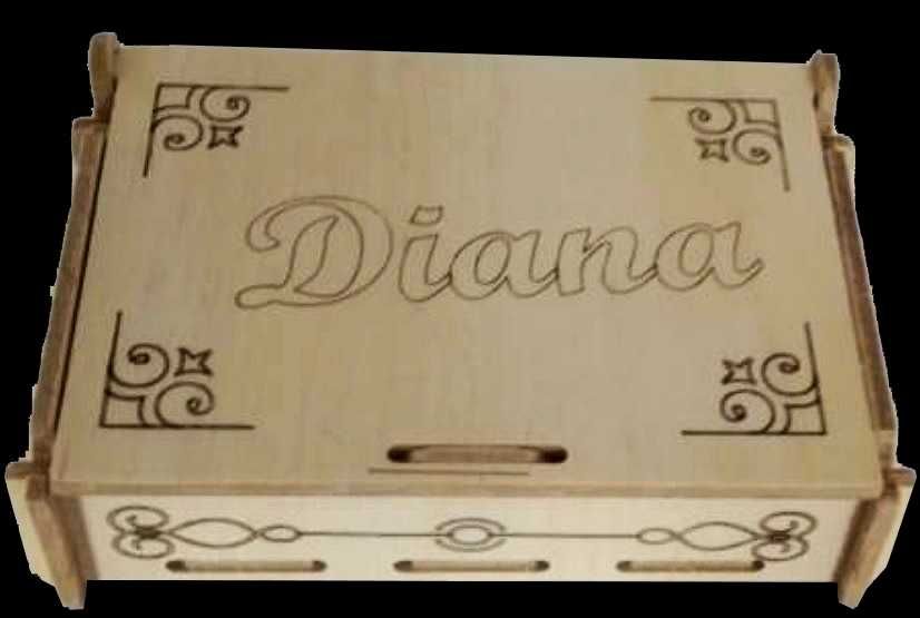 Caixa Personalizável Montado ou Puzzle para montar