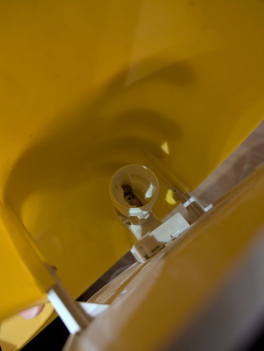 Lampka dziecięca księżyc z Ikei żółta