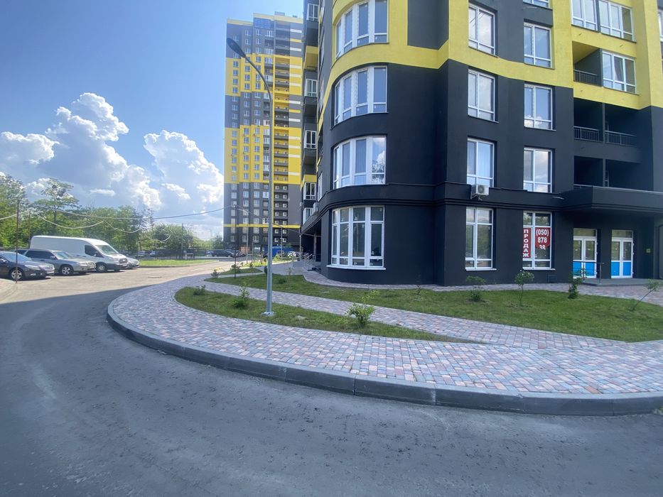 ФАСАД Продам помещение в ЖК Медовий Кадетский Гай 8, Радченко