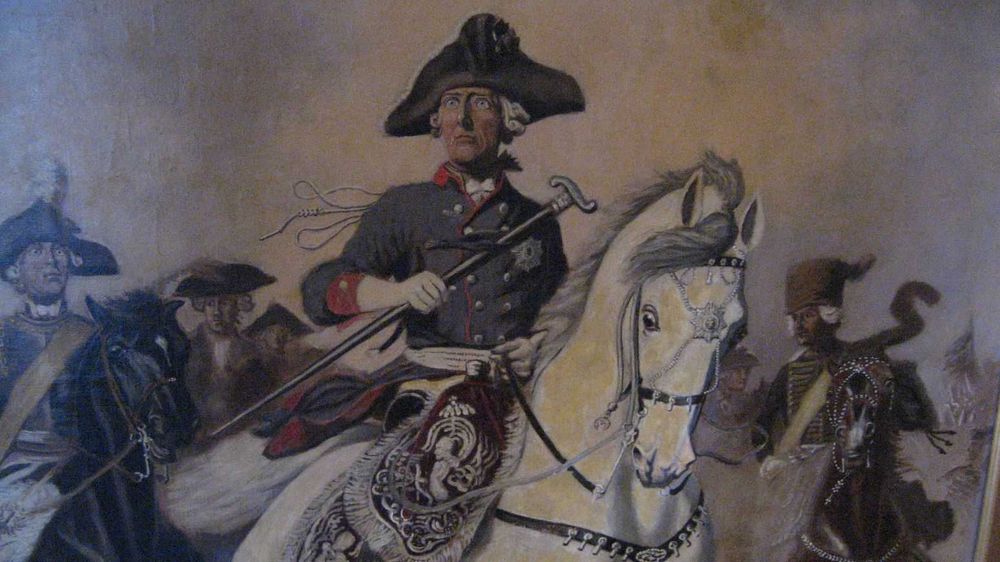 obraz olejny Wilhelm II cesarz  Niemiec