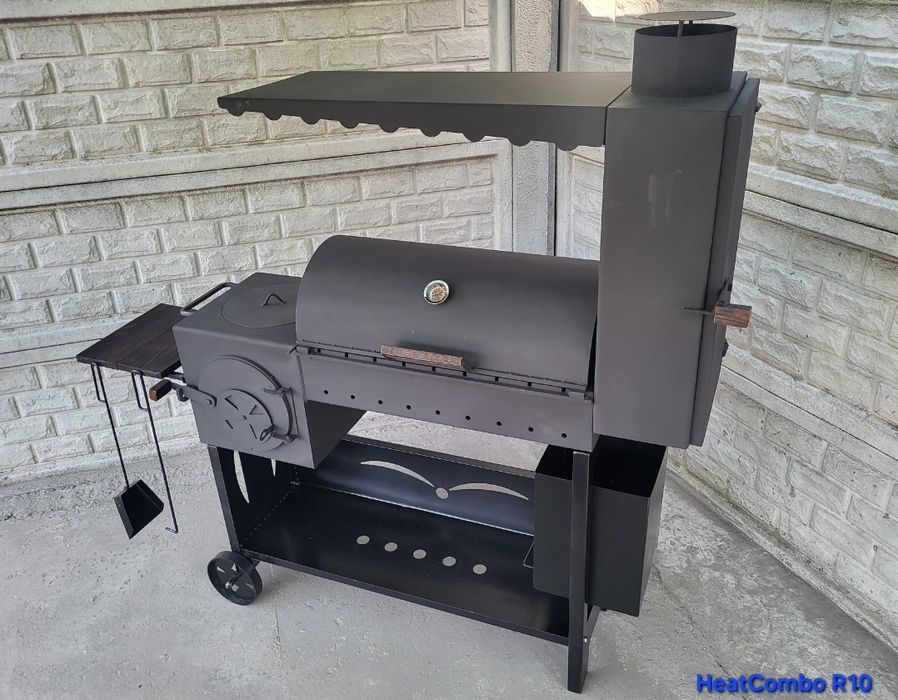 5мм•100% НЕ ПОВЕДЕ• Мангал Коптильня Смокер з Печкой под казан