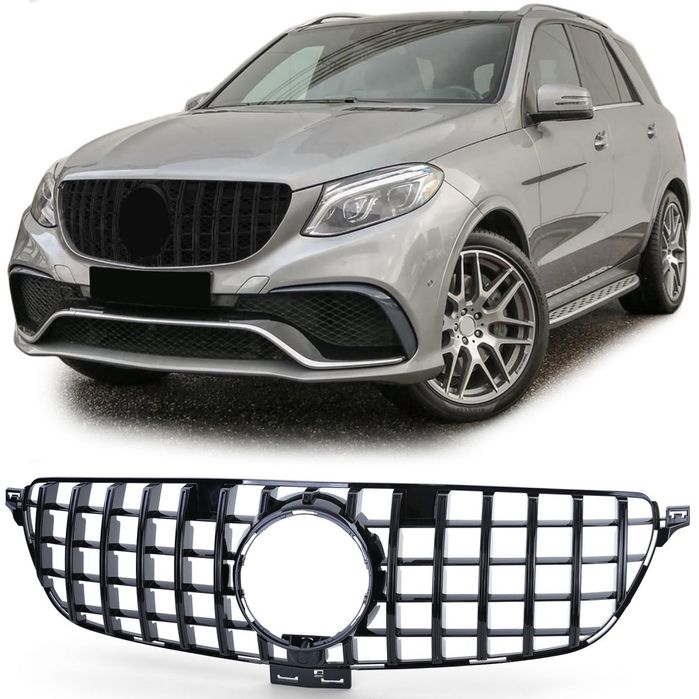 Grelha Look Gtr Frontal Novo Mercedes-Benz Gle (W166)