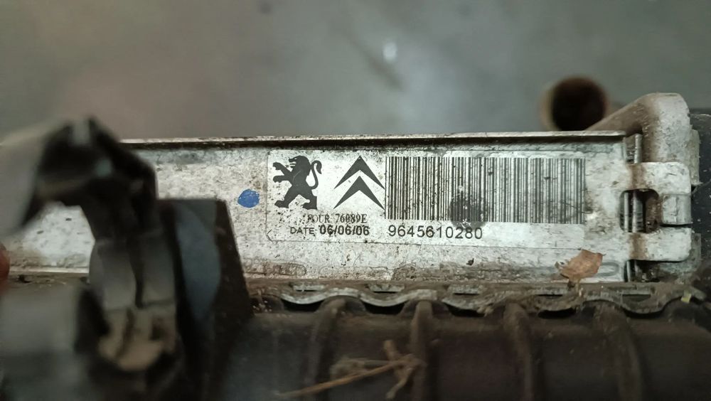 FRENTE EM FIBRA COM RADIADORES E INTERCOOLER CITROEN C6 2.7HDI