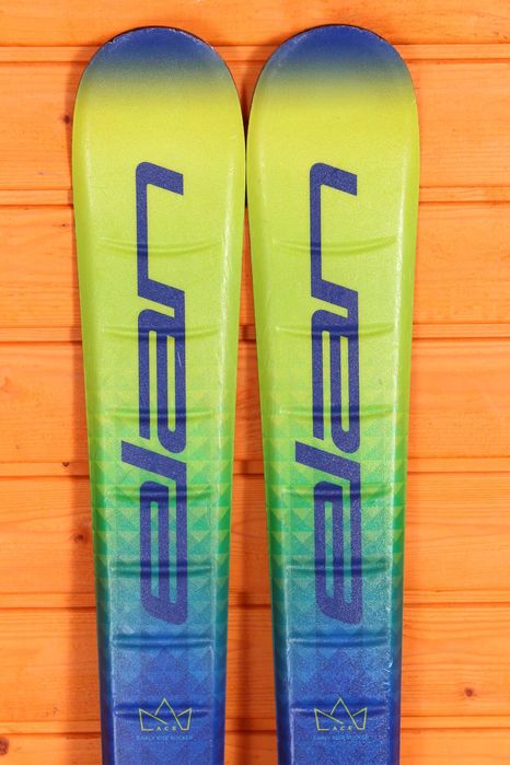 Narty dziecięce Elan Jett 150 cm + Elan 7.5, Rocker, U-Flex, Grip Walk !1!