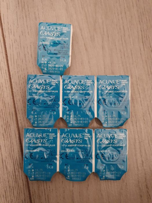 Soczewki Acuvue Oasys -4,75