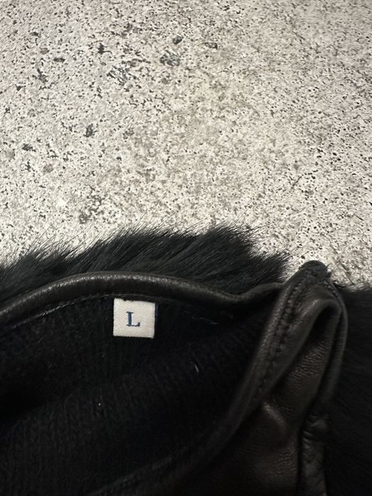Rękawiczki damskie skórzane Moncler