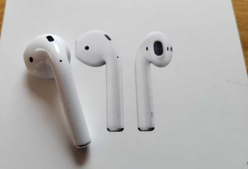 Apple AirPods 2 białe - słuchawka lewa