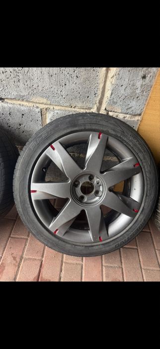 Felgi aluminiowe kola 17 4x100 ET 49 Renault Vw Skoda Seat