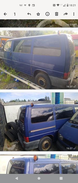 VW transporter T4 2.4 karawela na części