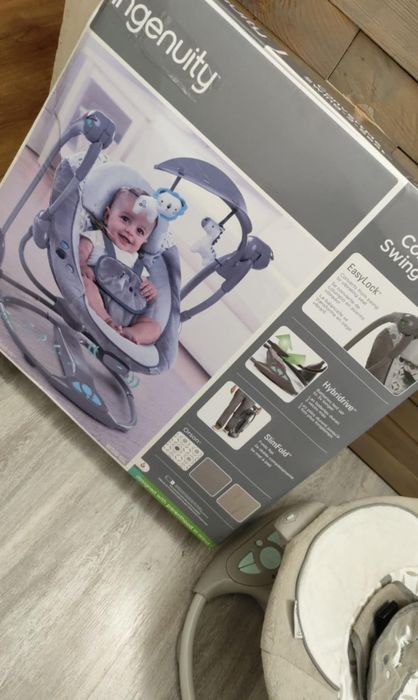 sprzedam Bright Starts Huśtawka Hybrydowa Zebra InGenuity