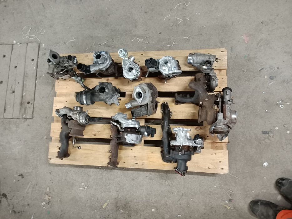 Turbosprężarka różna vw, audi,mercedes itp