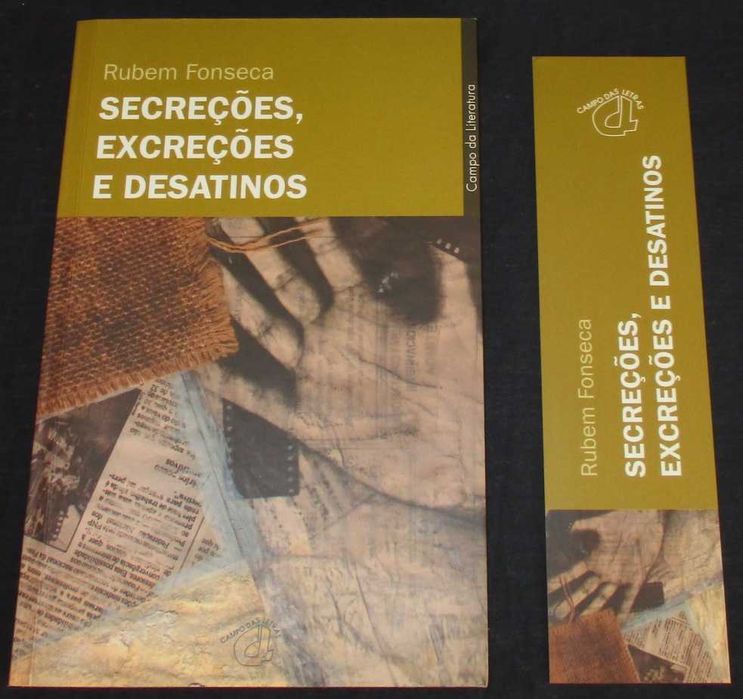Livro Secreções Excreções e Desatinos Rubem Fonseca 1ª edição