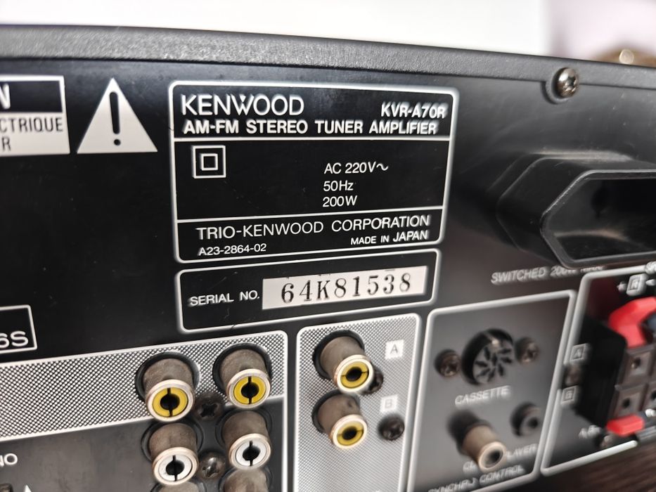 Amplituner stereo Kenwood KVR-A70R