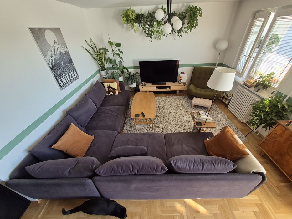 Ikea SÖDERHAMN narożnik 3m x 3m antracyt