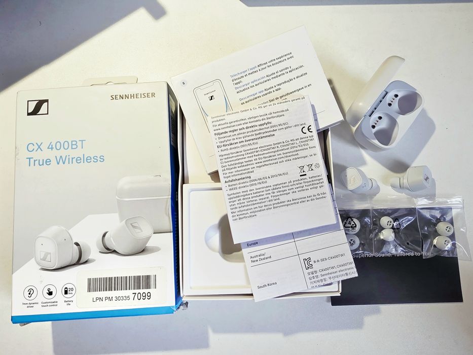 Sennheiser CX400BT, як нові, повний комплект