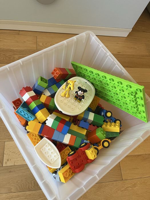 Caixa de legos diversos