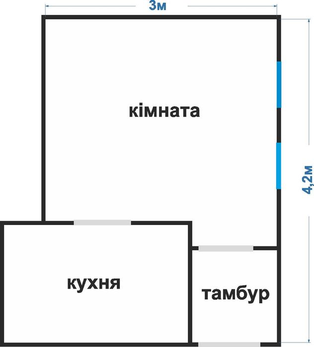 Доглянута дача з краєвидом