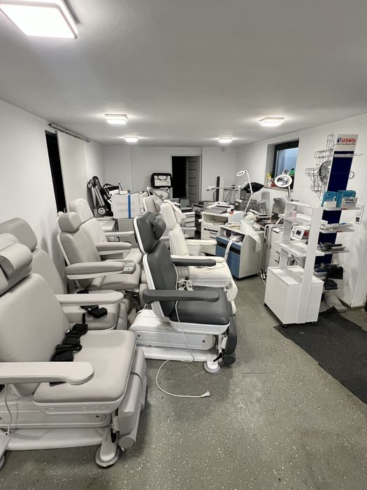 Fotel do pedicure,podologiczny,kosmetyczny,gerlach,ruck,baehr,suda