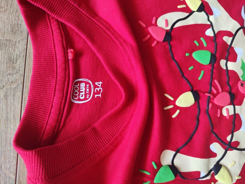 Bluza świąteczna Cool Club by Smyk rozmiar 134