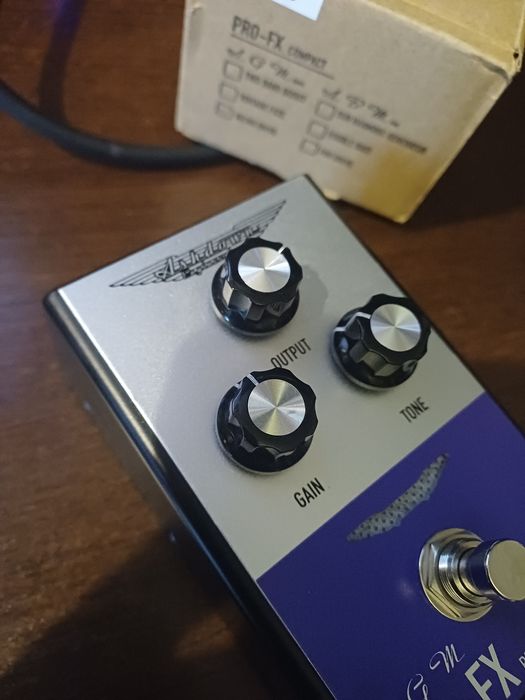 Ashdown AGM Retro Drive Pro-FX Compact przester overdrive efekt gitarowy - jak nowy