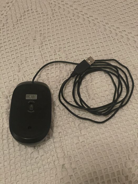 Rato HP (Cabo USB - 800dpi - Preto)