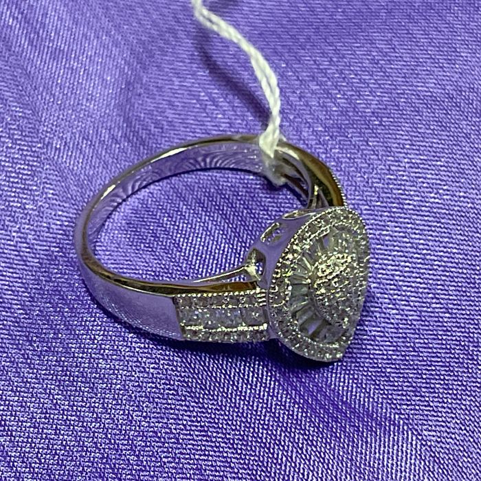 Anel prata 925 tamanho 15 m