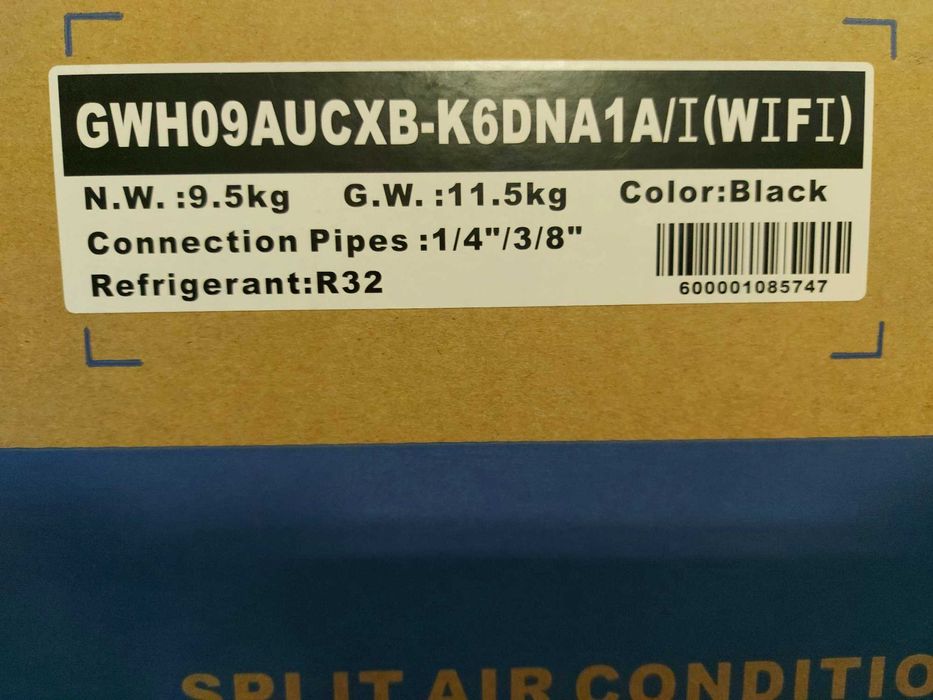 Кондиціонер Gree Clivia GWH09AUCXB-K6DNA1A (Wi-FI) Новий, Запакований