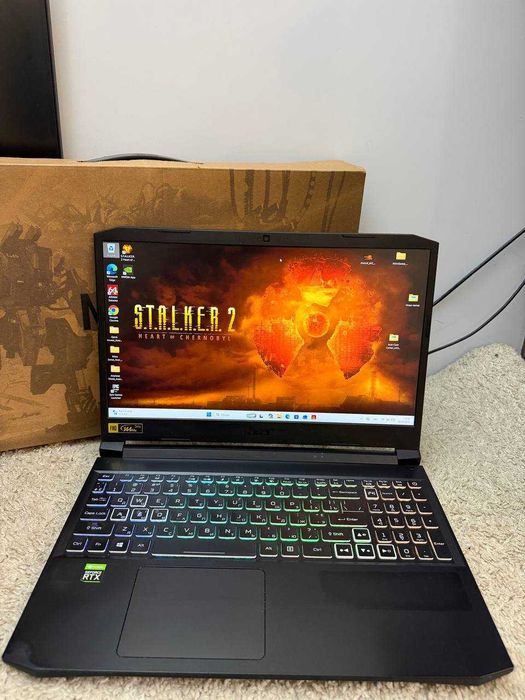 Acer nitro 5 RTX3070 8gb-Razen 7 5800h-16озу-SSD m2