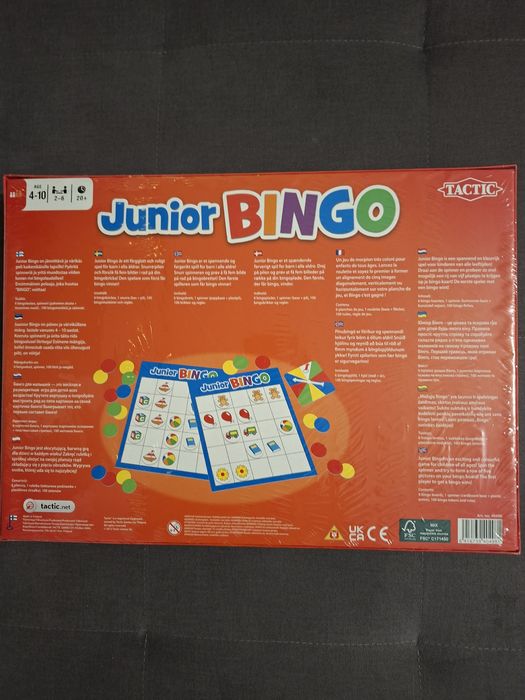 Gra Junior Bingo,Tactic