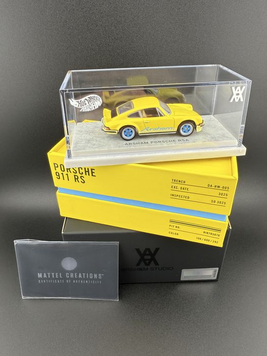 Hot Wheels x Daniel Arsham 1973 Porsche 911 RSA RLC Gdynia Karwiny