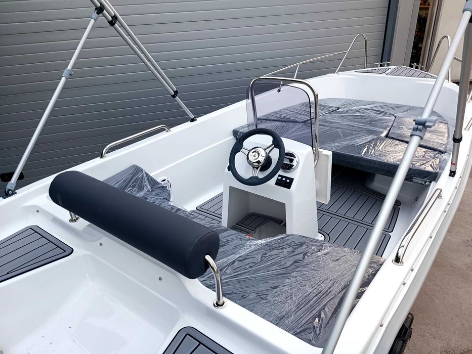 Łódź motorowa Scalar 450 w pełni  wyposażona okazja