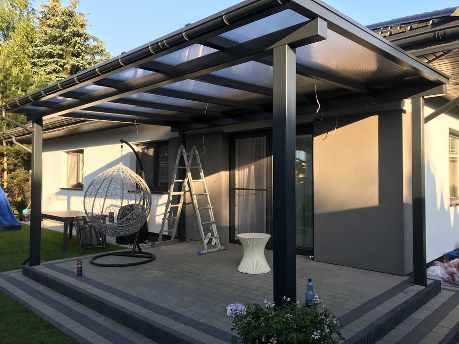 Zadaszenie tarasu, pergola.