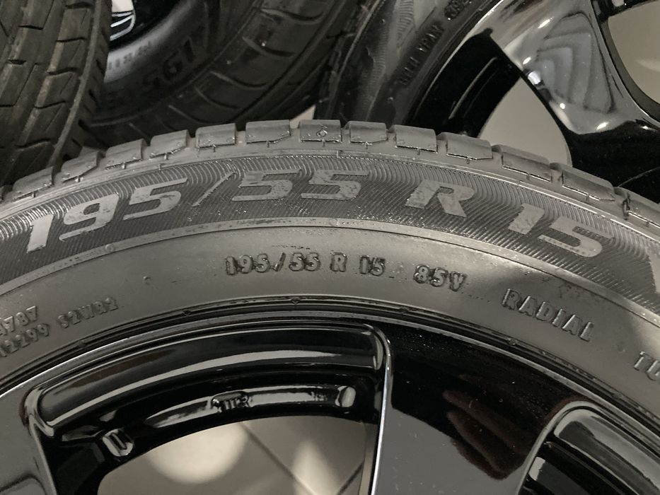 Jantes Alutec 15” 5*100 + Pneus Mabor 195/55 R15
