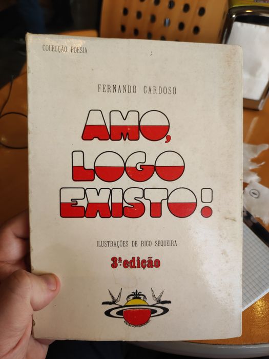 Amo, Logo Existo - Fernando Cardoso com ilustrações de Rico Sequeira