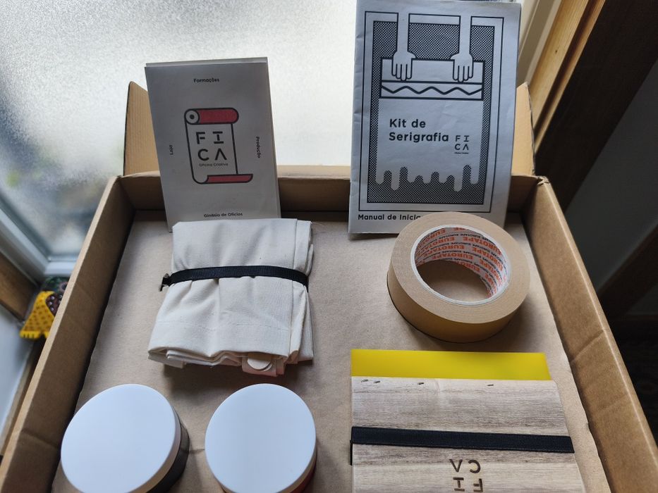 kit de serigrafia Novo Fica