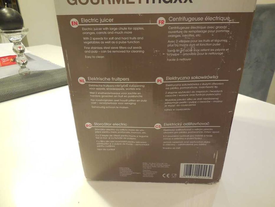 Sokowirówka Gourmetmax AMR512 250W