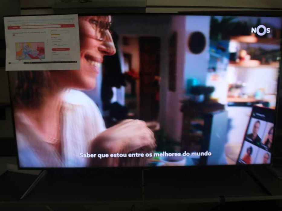 Televisor QLED 50" Samsung como Novo