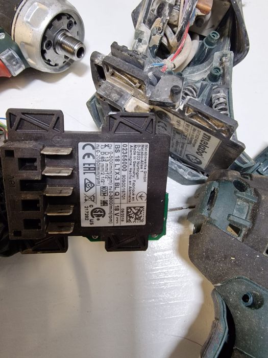 Metabo 18v запчастини