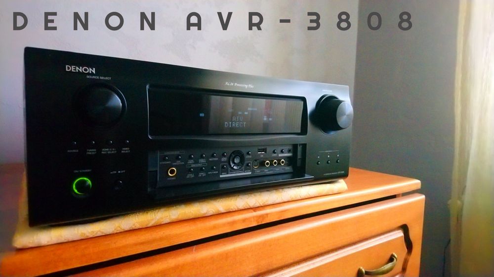 ресивер "DENON  AVR-3808 "(Japan)
