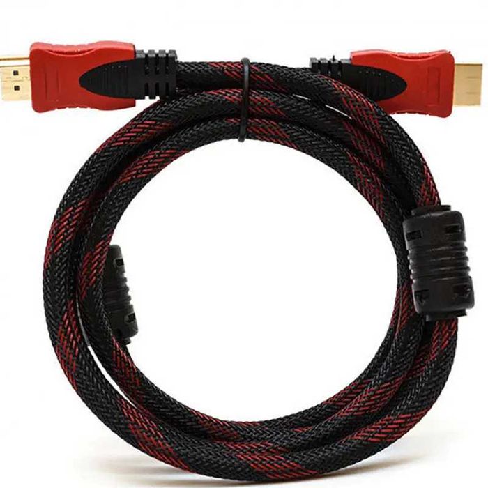 Кабель позолоченный HDMI-HDMI 1.5м НОВЫЙ в упаковке